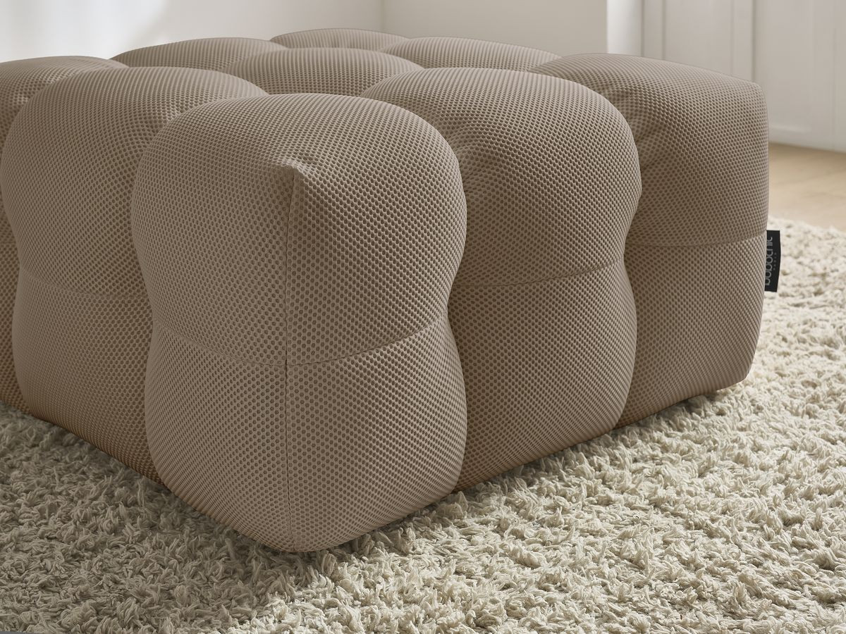 Pouf CLOUD tissu mesh