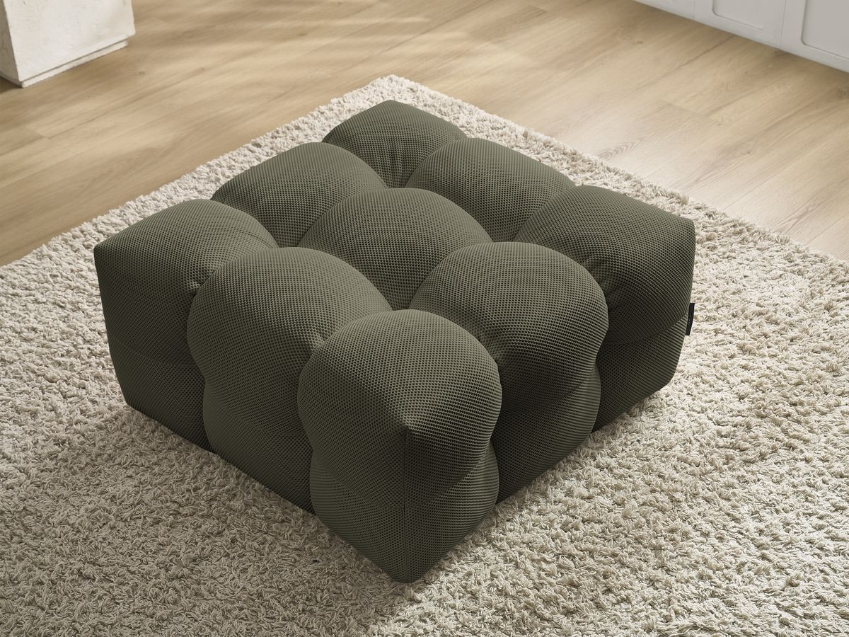 Pouf CLOUD tissu mesh