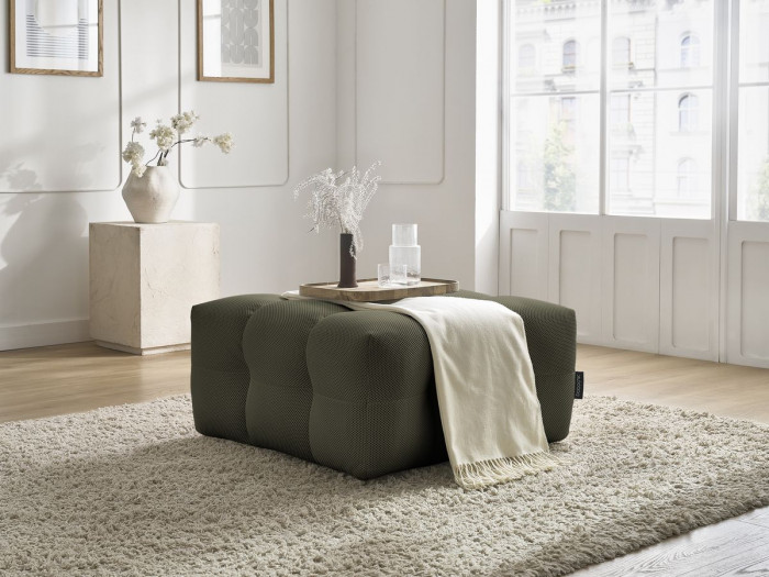 Pouf CLOUD tissu mesh