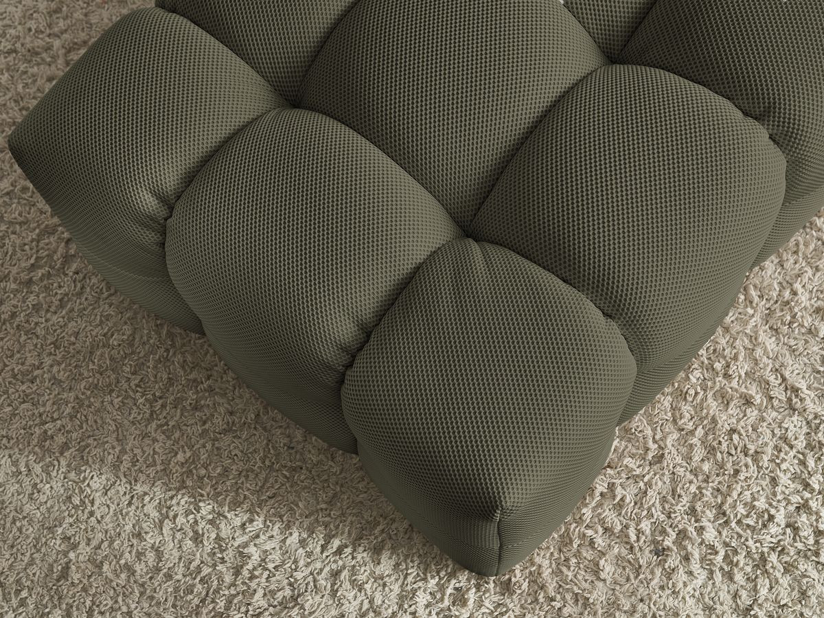 Pouf CLOUD tissu mesh