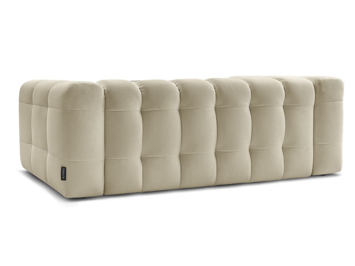 Canapé droit fixe 3 places CLOUD tissu mesh