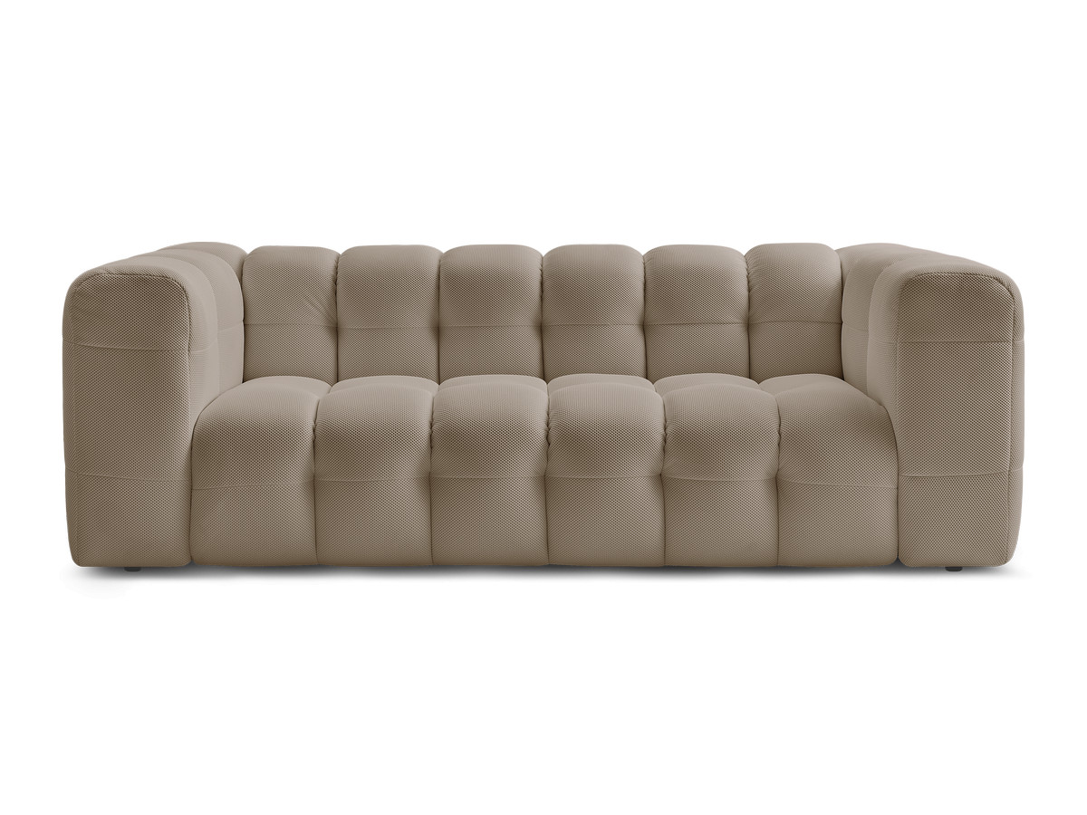 Canapé droit fixe 3 places CLOUD tissu mesh