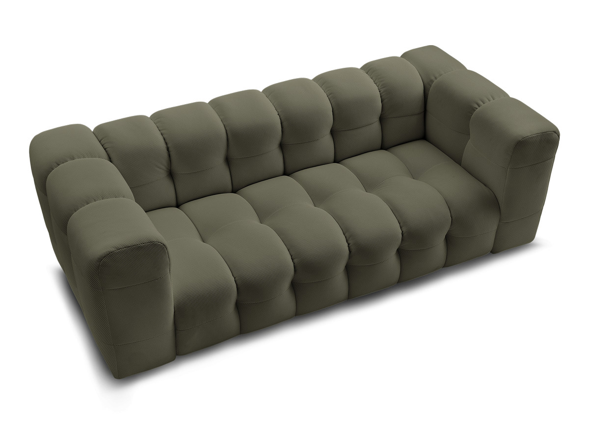 Canapé droit fixe 3 places CLOUD tissu mesh