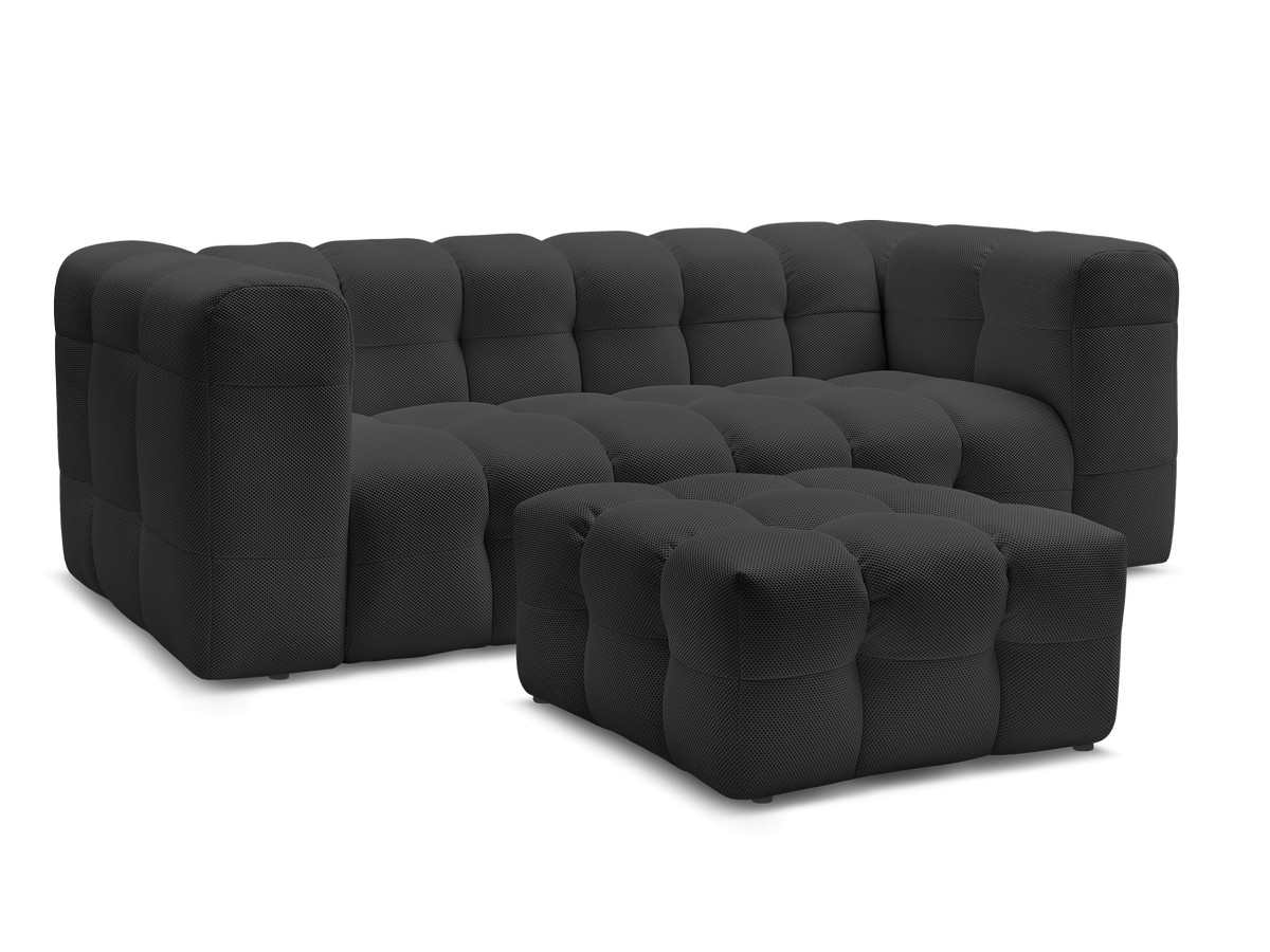 CLOUD 3-osobowa sofa stojąca z podnóżkiem