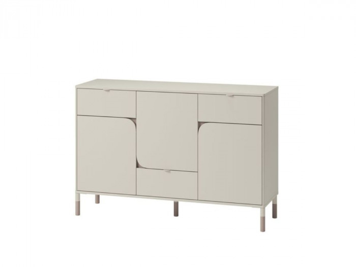 Commode 3 tiroirs 3 portes 130 cm BOREO