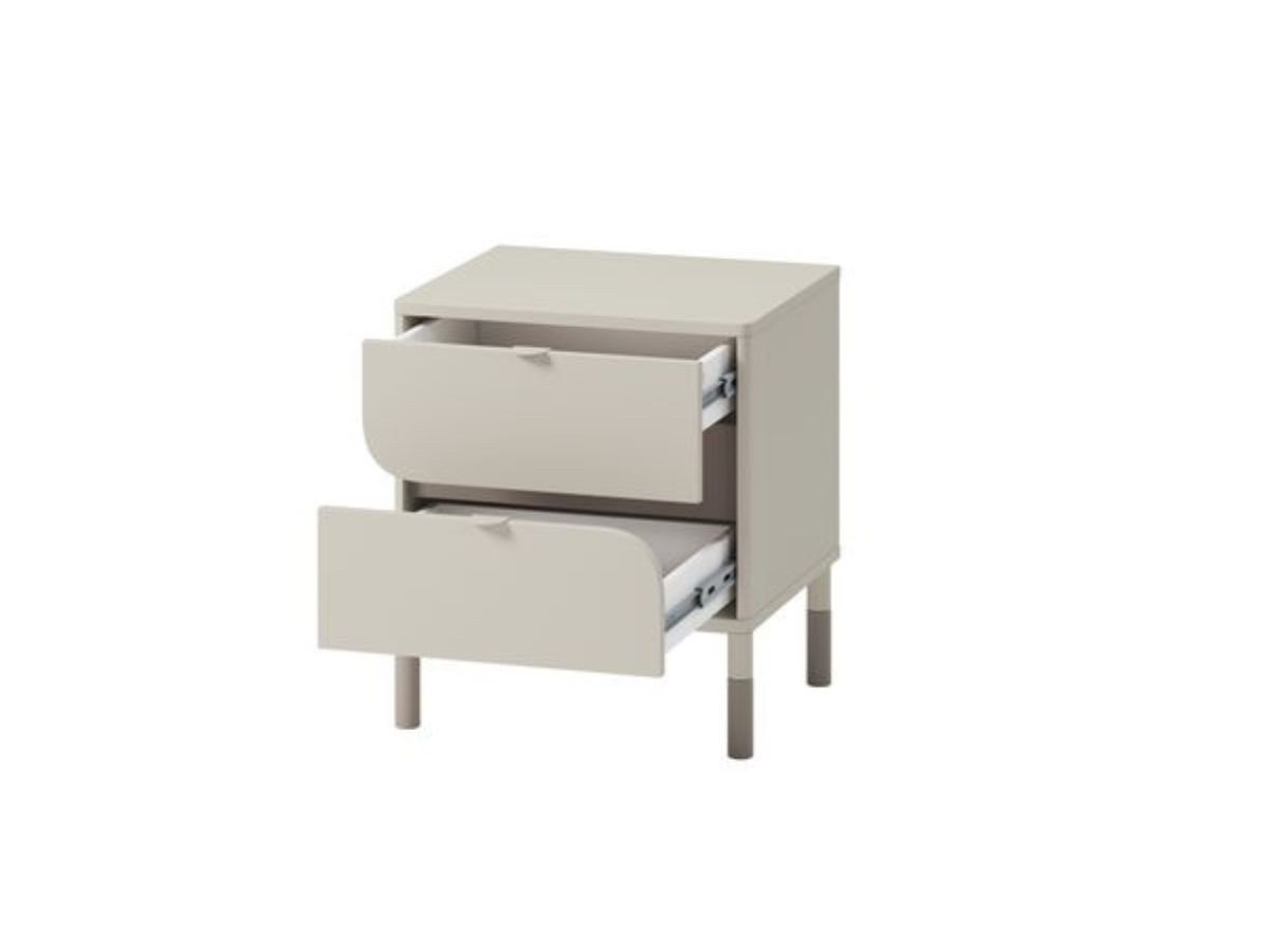 BOREO kinderbedset met bureau met 2 laden + nachtkastje
