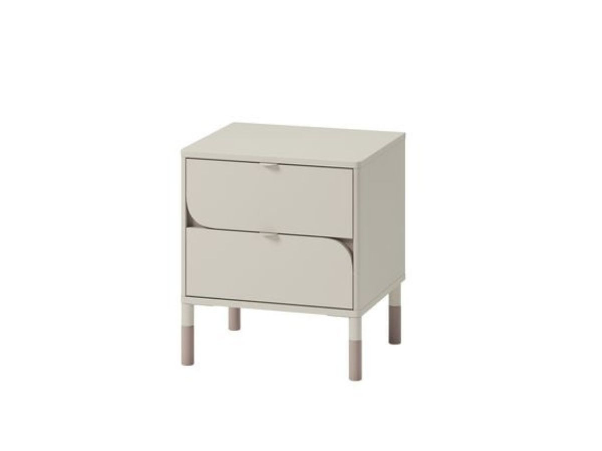 Lot de 2 chevets 2 tiroirs BOREO — vue 6