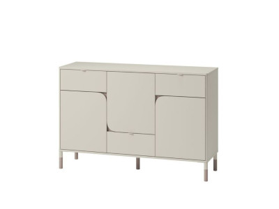 Ensemble lit enfant 120 x 200 cm BOREO avec commode + armoire + chevet
