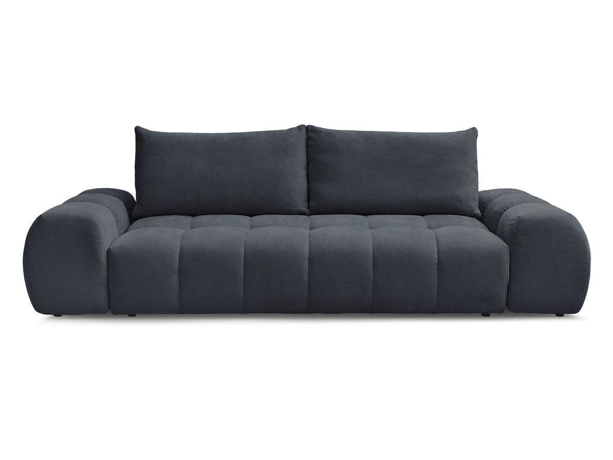 Canapé droit fixe 3 places EVEREST tissu texturé