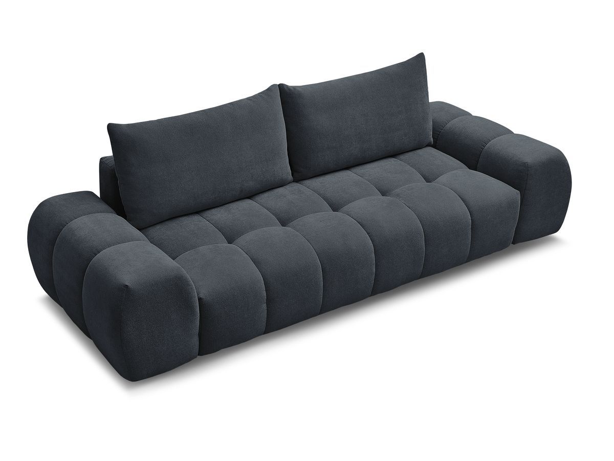 Canapé droit fixe 3 places EVEREST tissu texturé