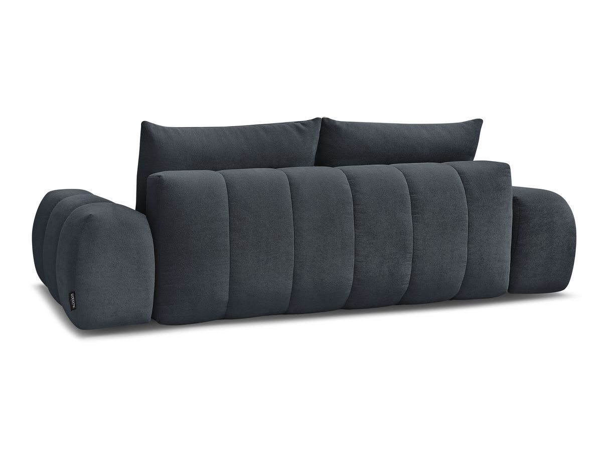 Canapé droit fixe 3 places EVEREST tissu texturé
