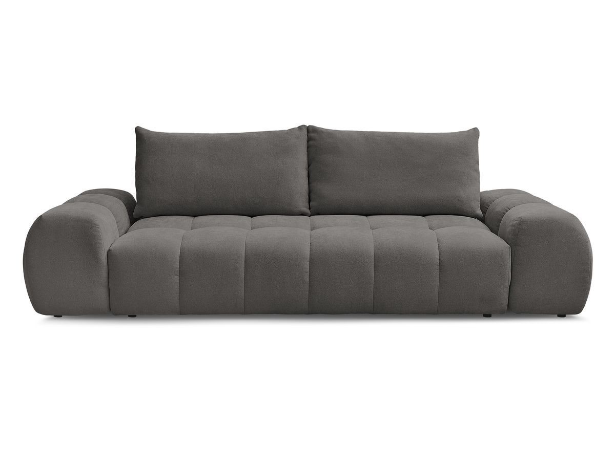 Canapé droit fixe 3 places EVEREST tissu texturé