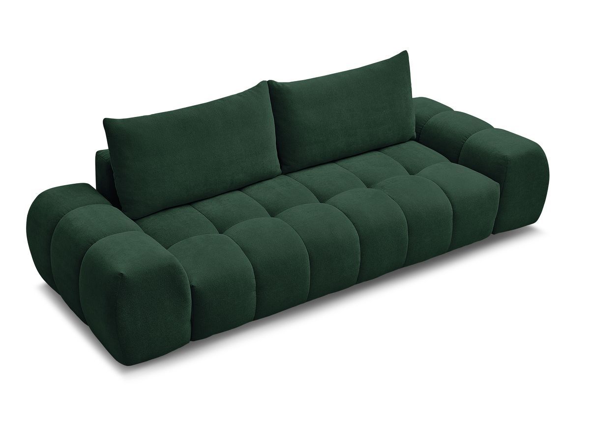 Canapé droit fixe 3 places EVEREST tissu texturé
