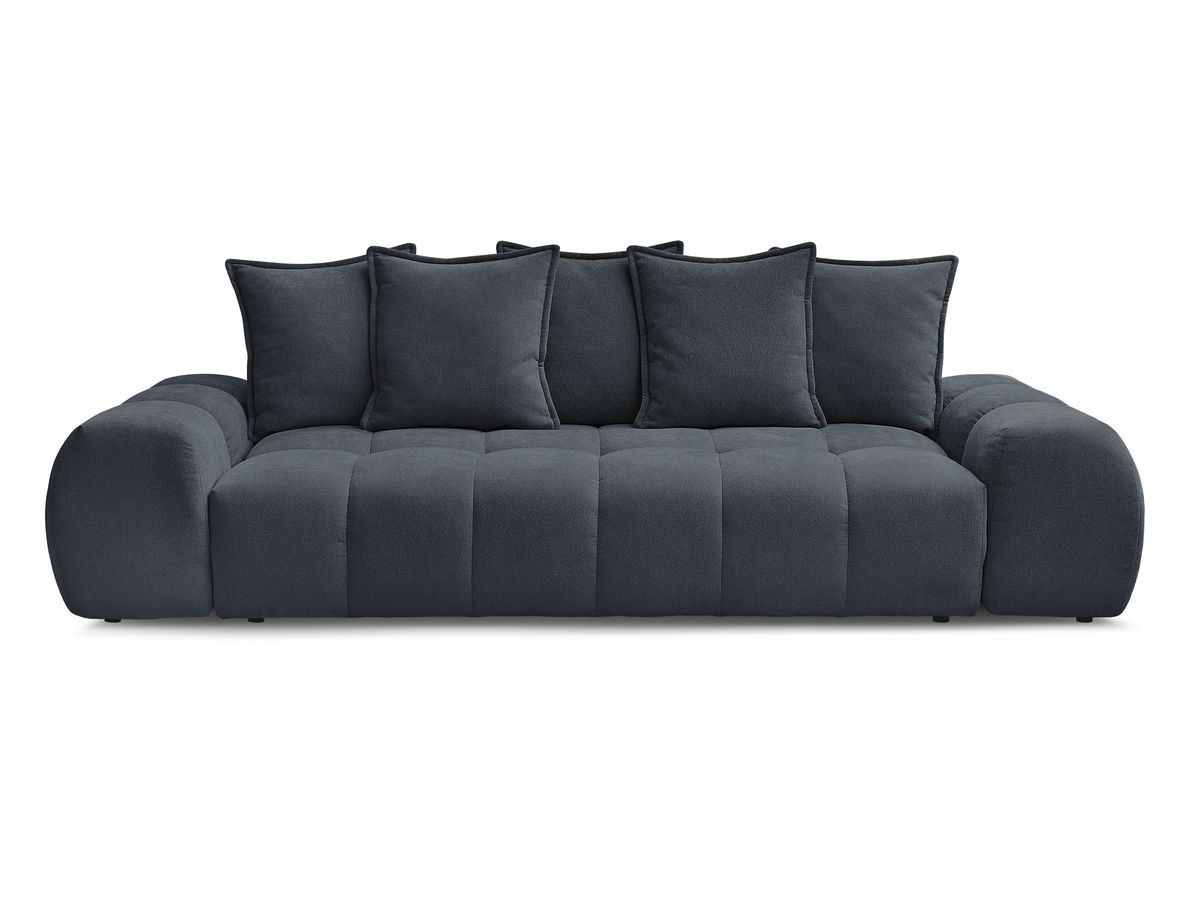 Canapé droit fixe 3 places EVEREST tissu texturé