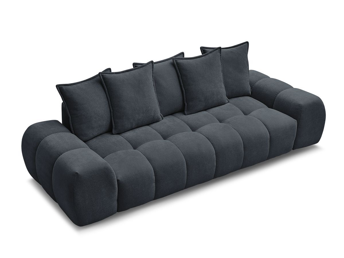 Canapé droit fixe 3 places EVEREST tissu texturé