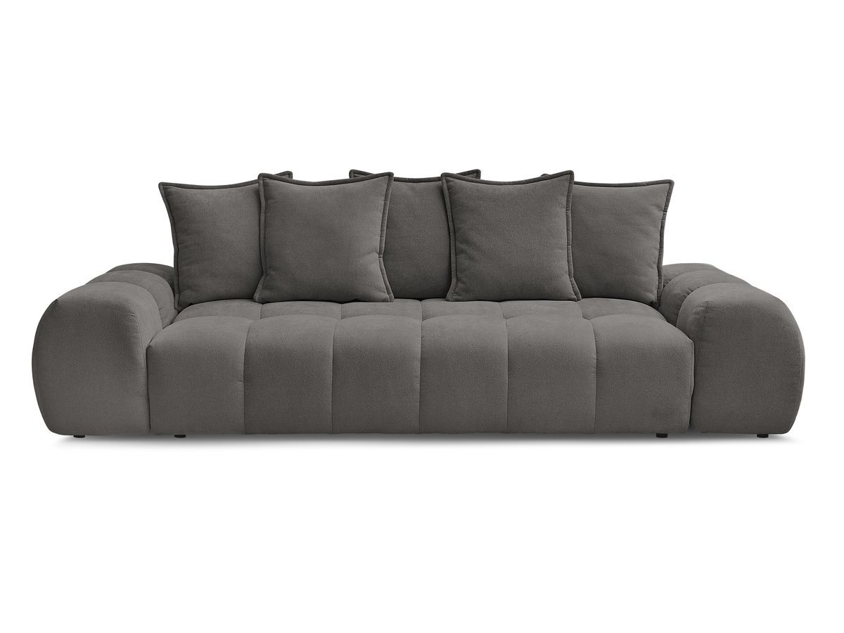 Canapé droit fixe 3 places EVEREST tissu texturé