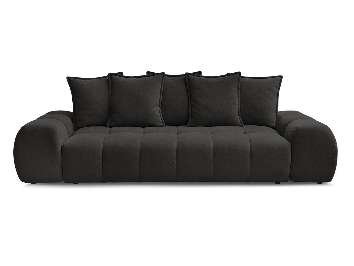 Canapé droit fixe 3 places EVEREST tissu texturé