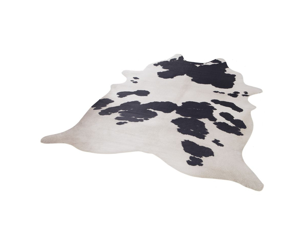 Tapis effet peau de bête PERLE motif vache — vue 3