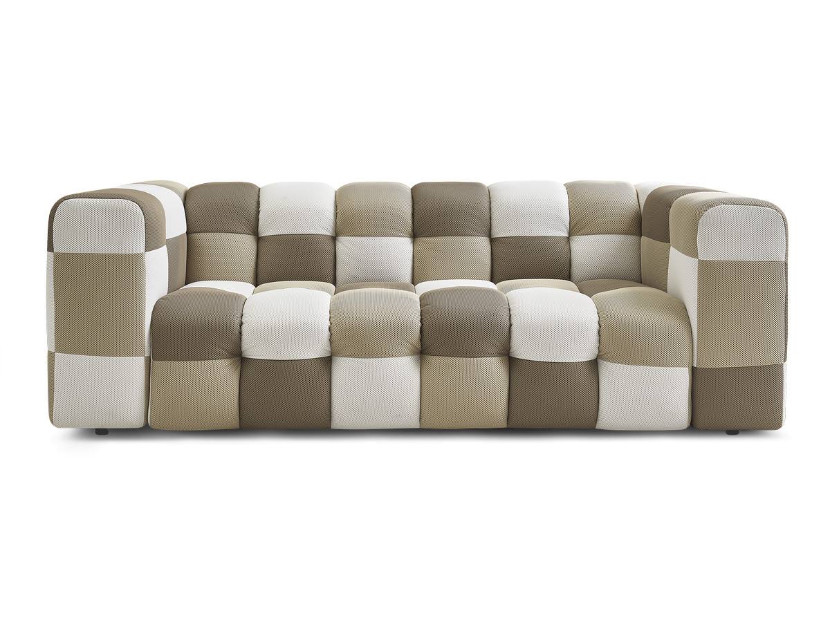 Canapé droit fixe 3 places CLOUD Édition limitée tissu mesh