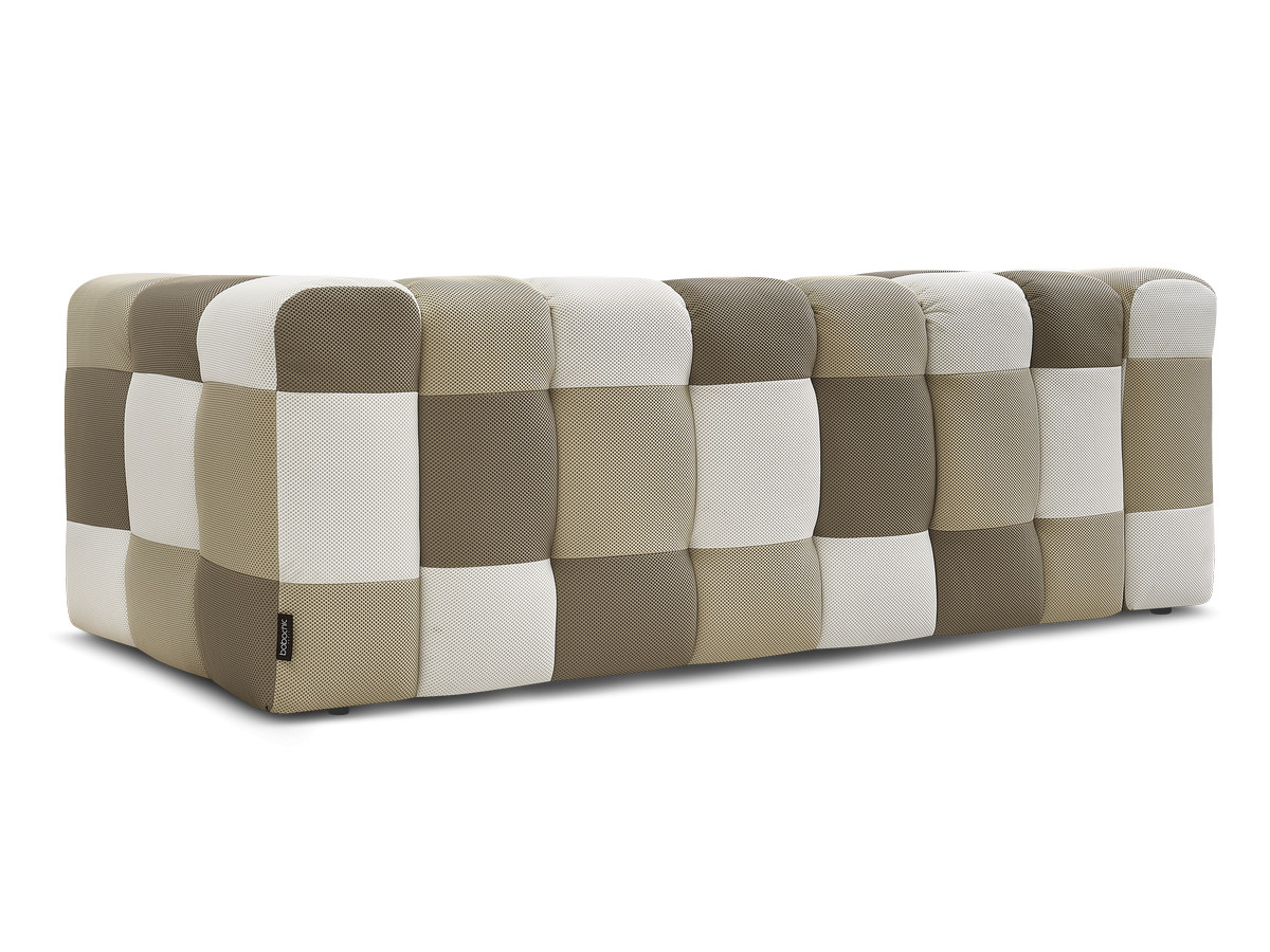 Canapé droit fixe 3 places CLOUD Édition limitée tissu mesh
