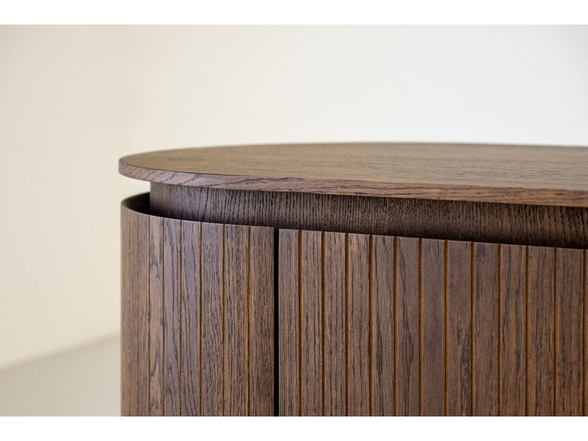 Buffet 5 portes 180 cm SORMIOU placage chêne massif