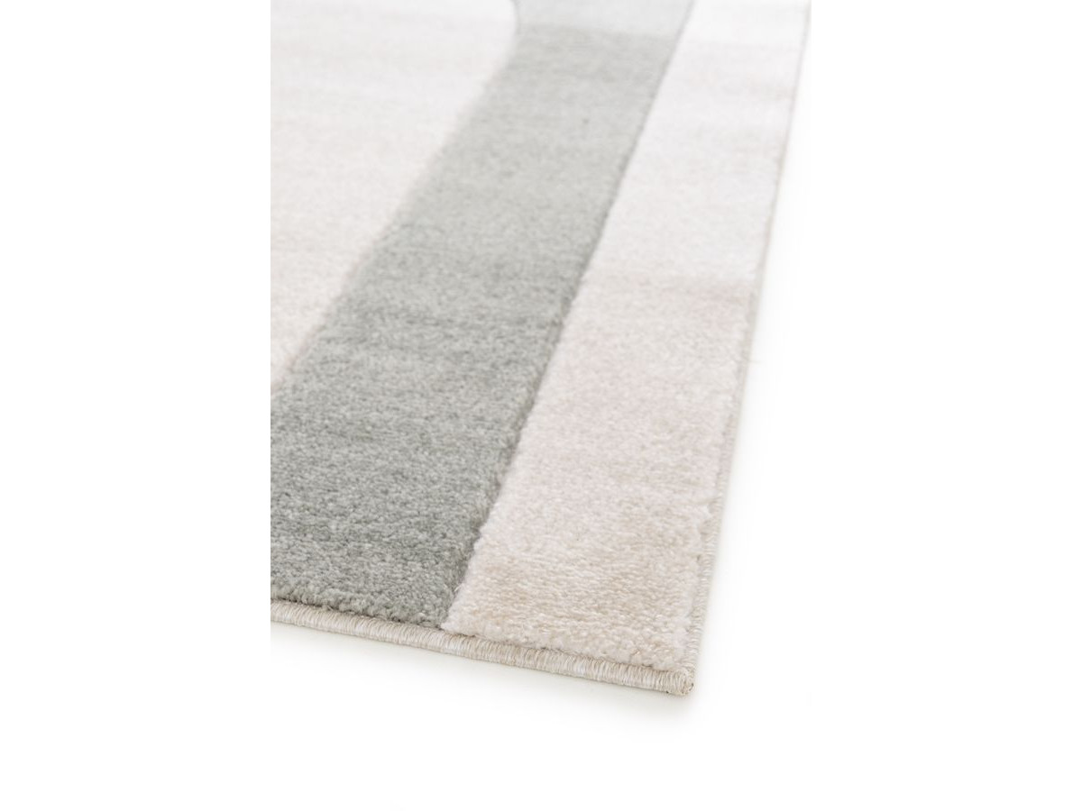 ROBIN kortpolig vloerkleed met abstract patroon