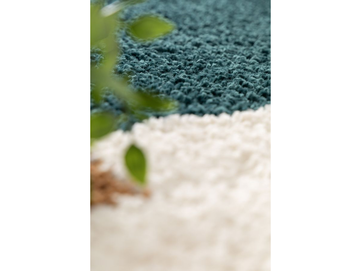 Tapis shaggy EZIO motif abstrait