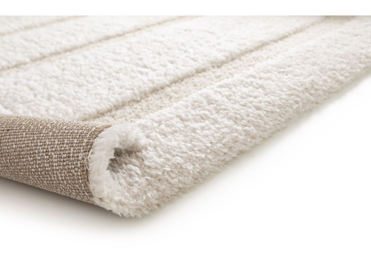 ALBA langpolig vloerkleed met abstract patroon