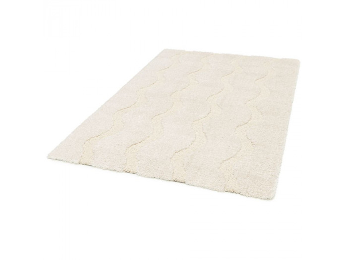 Tapis poils longs LANA motif abstrait