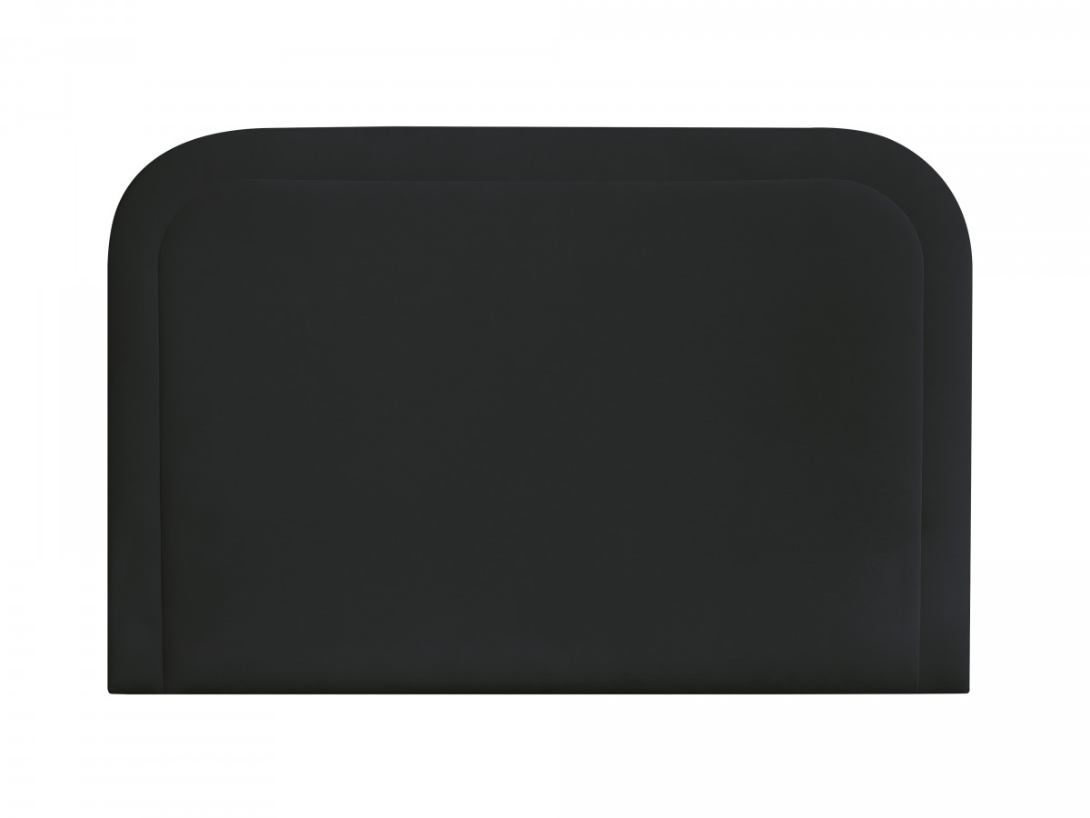 CASSIOPEE bed in fluwelen stof met massieve lattenbodem