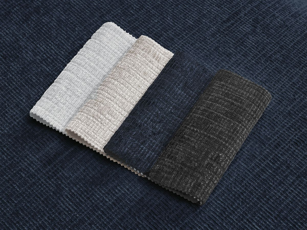 SIMEON vaste 3-zits rechte bank met diepe zit