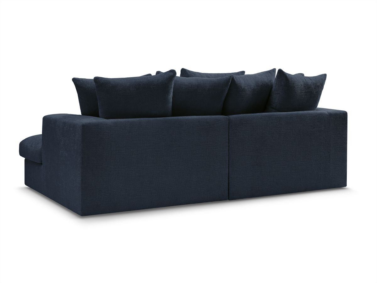 SIMEON vaste 3-zits rechte bank met diepe zit