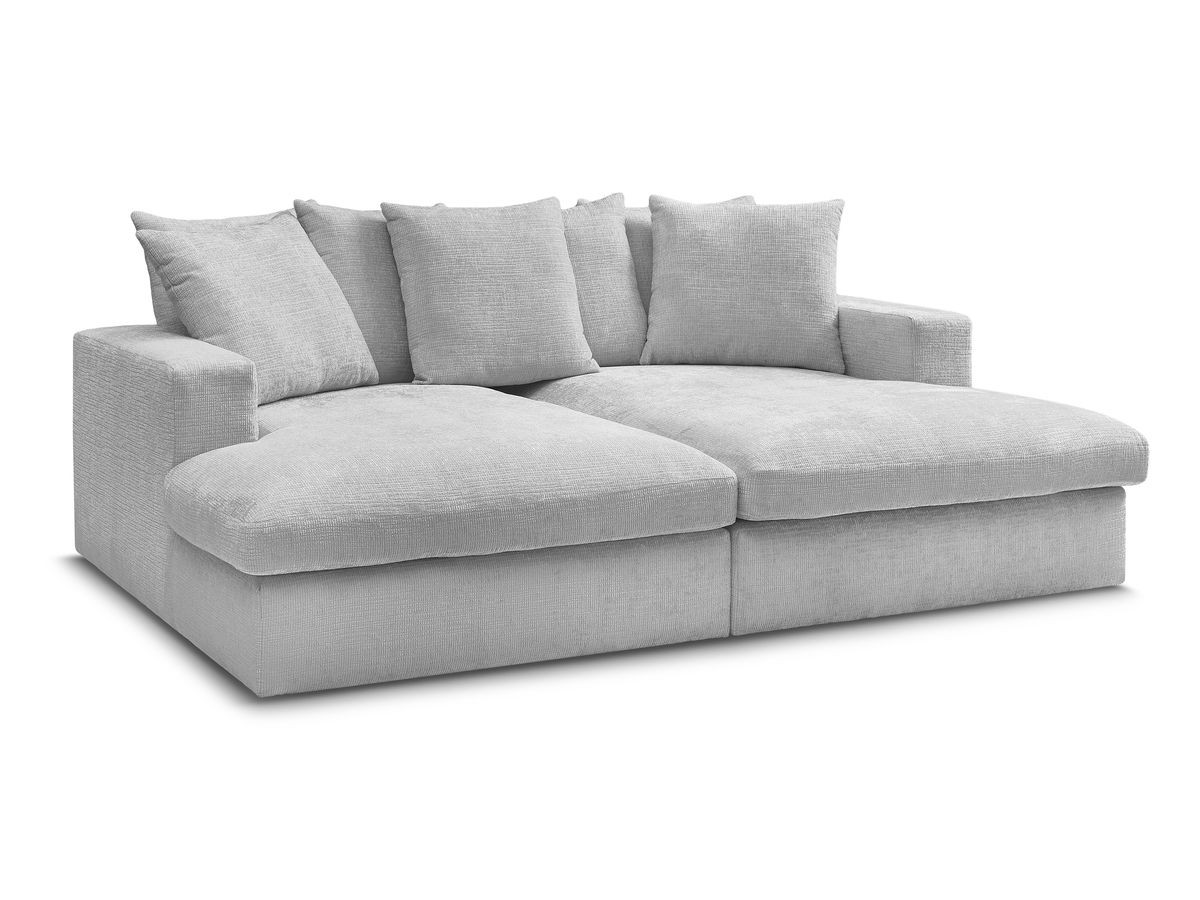 SIMEON vaste 3-zits rechte bank met diepe zit