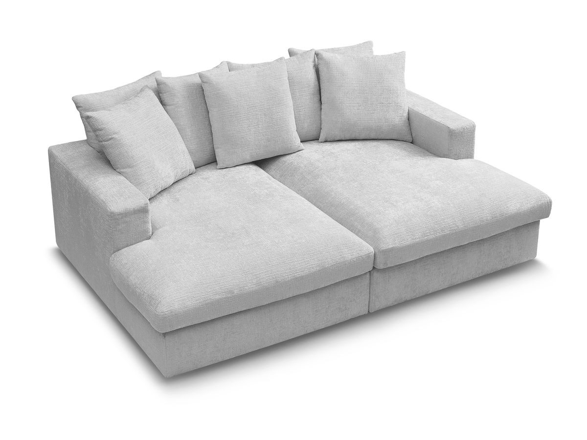 SIMEON vaste 3-zits rechte bank met diepe zit