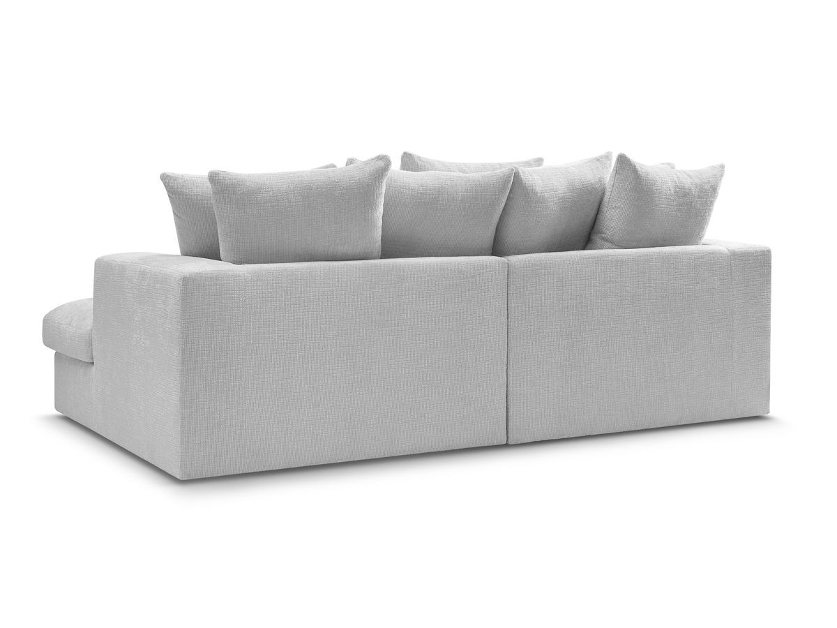 SIMEON vaste 3-zits rechte bank met diepe zit