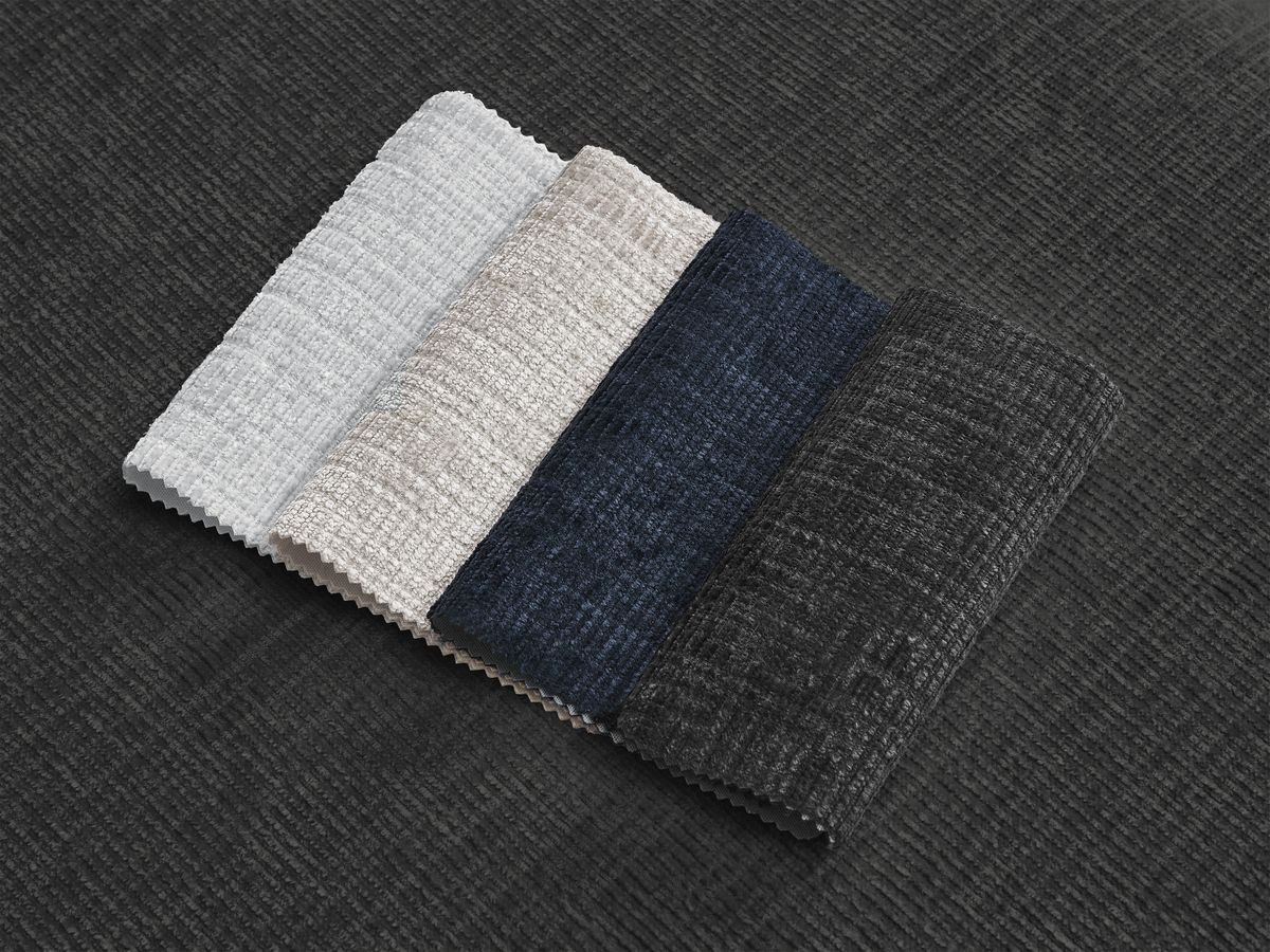 SIMEON vaste 3-zits rechte bank met diepe zit