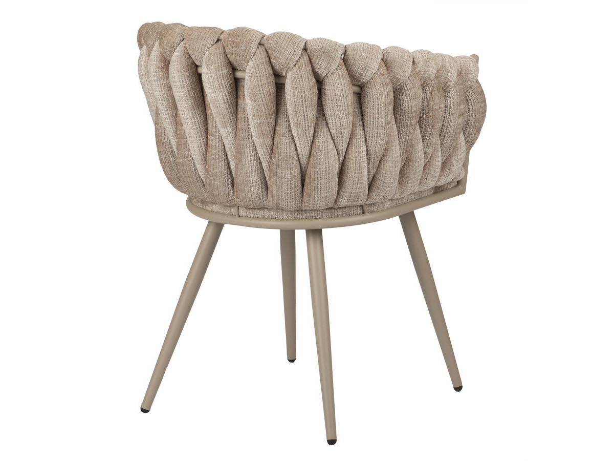 Set van 2 CHARLOTTE tafelstoelen met structuurstof