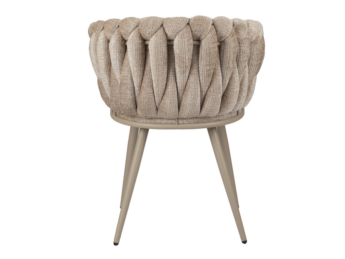 Set van 2 CHARLOTTE tafelstoelen met structuurstof