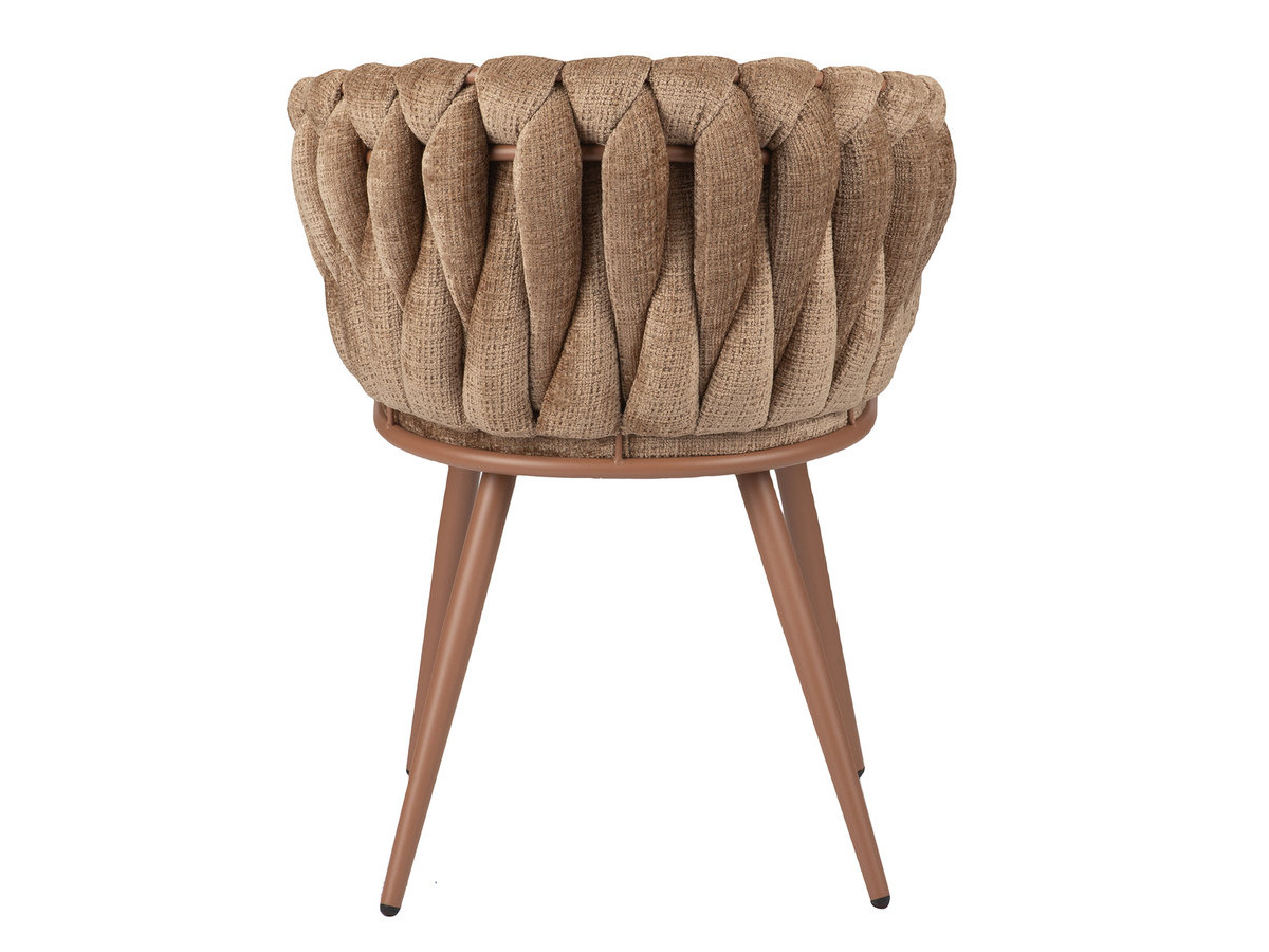 Set van 2 CHARLOTTE tafelstoelen met structuurstof