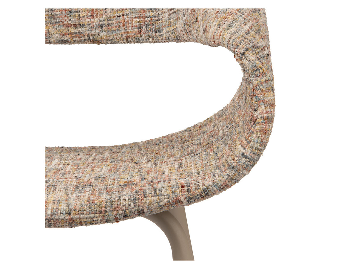 Set van 2 ISABELLE stoelen in structuurstof