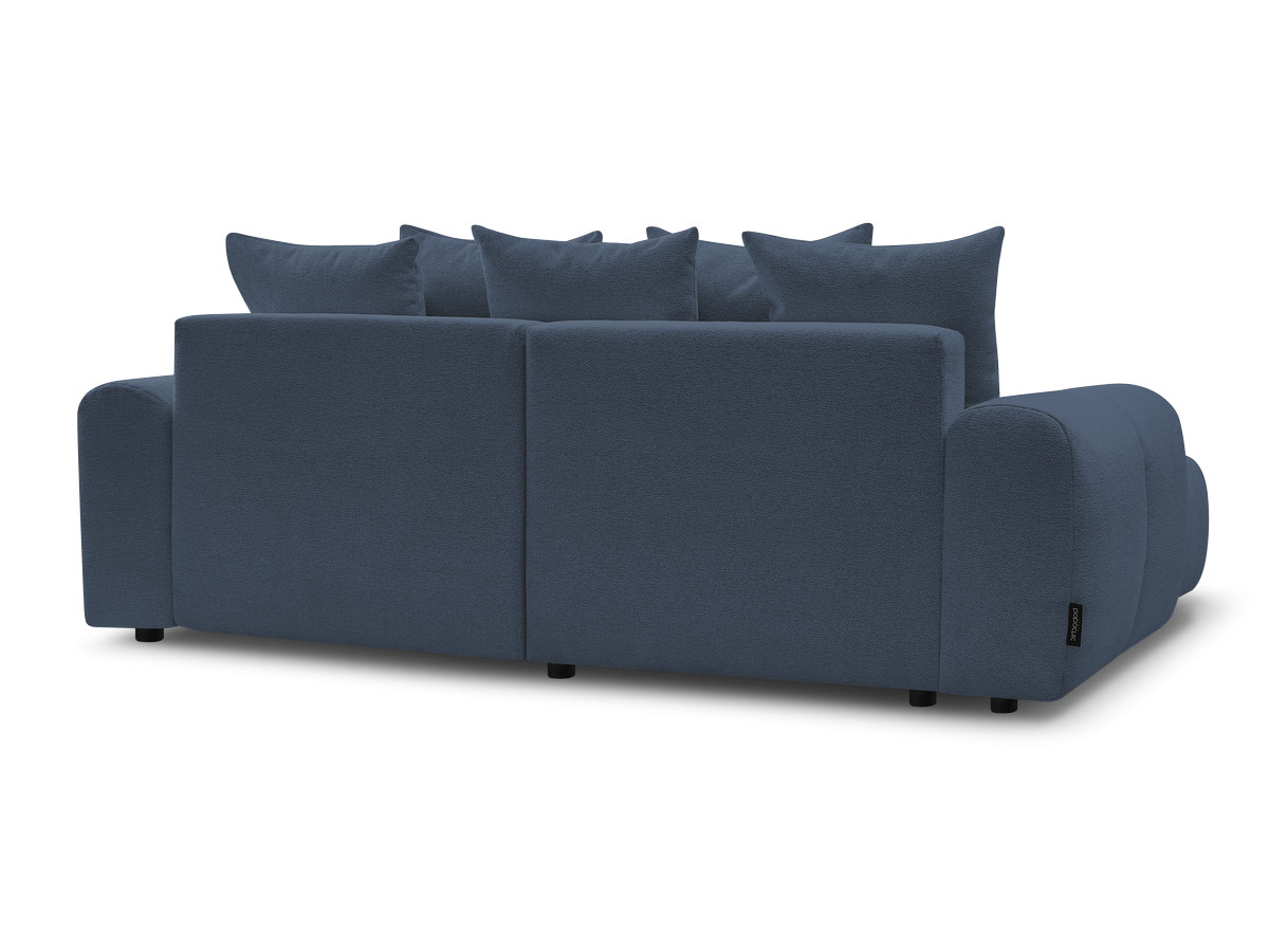 Canapé d'angle convertible coffre ROXELANE tissu chiné