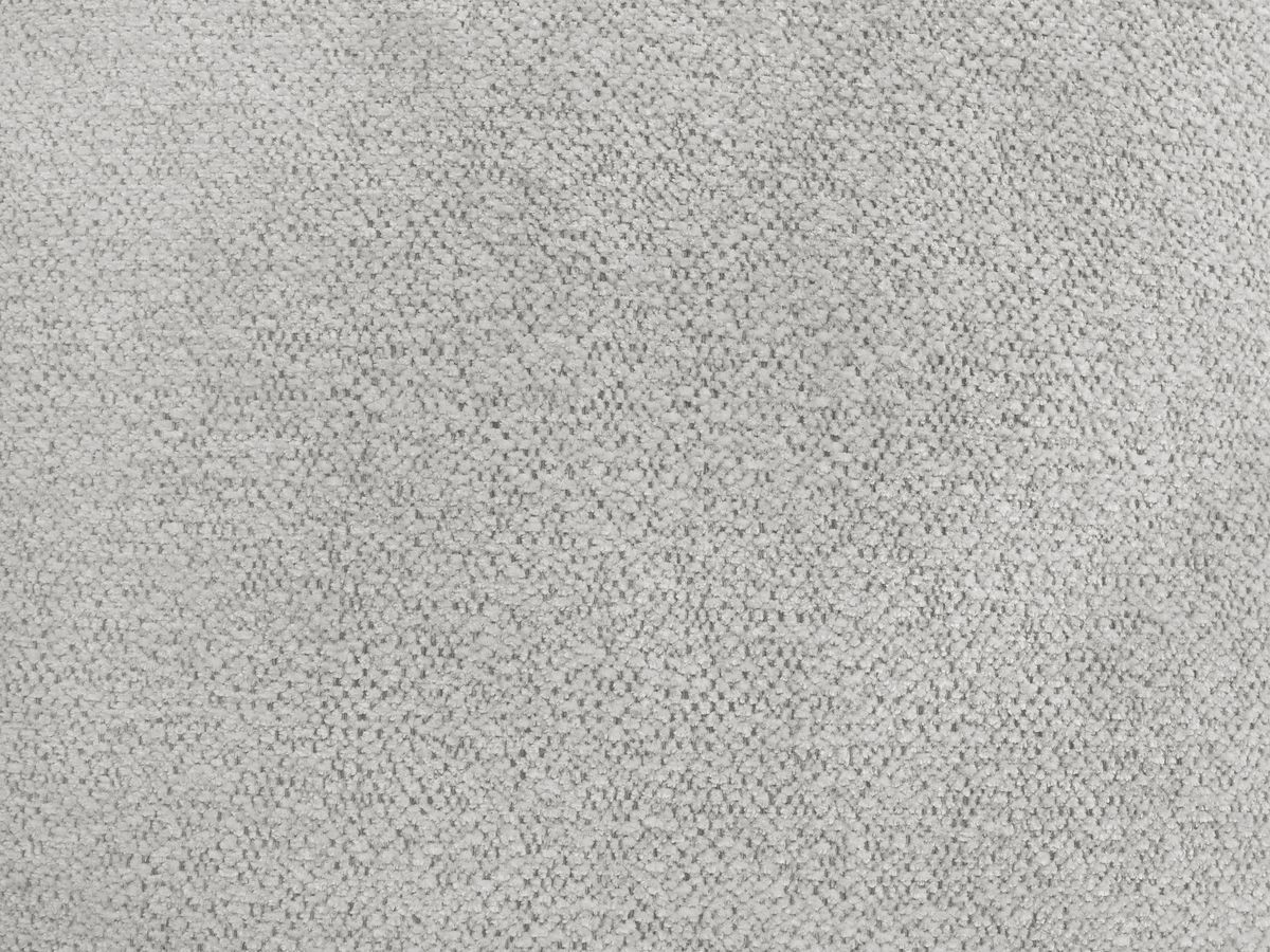 Canapé d'angle convertible coffre ROXELANE tissu chiné avec pouf