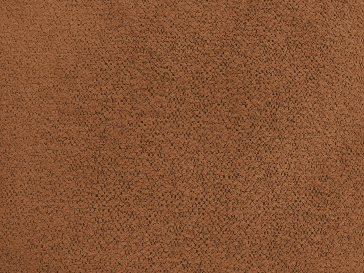 Canapé d'angle convertible coffre ROXELANE tissu chiné avec pouf