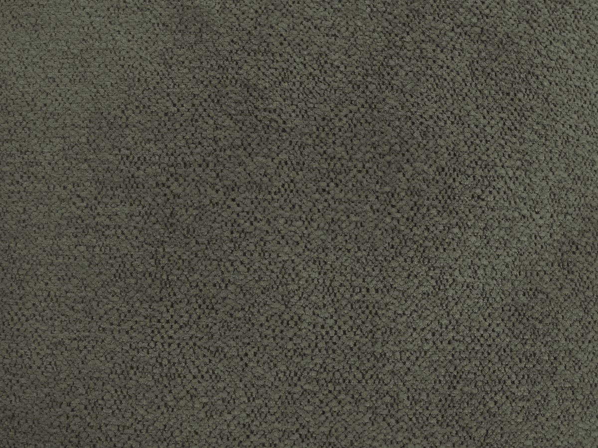 Canapé d'angle convertible coffre ROXELANE tissu chiné avec pouf
