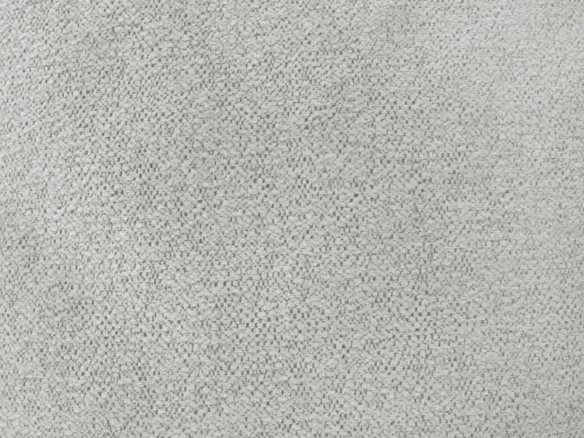 Canapé d'angle convertible coffre ROXELANE tissu chiné avec pouf
