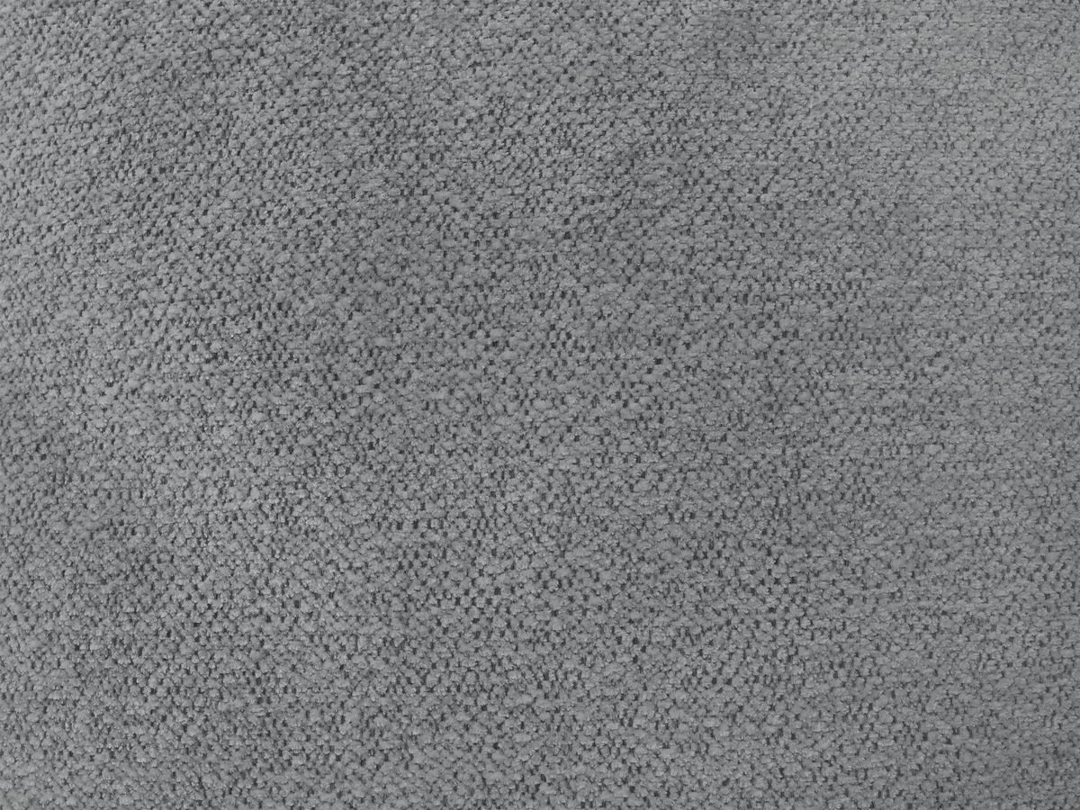 Canapé d'angle convertible coffre ROXELANE tissu chiné avec pouf