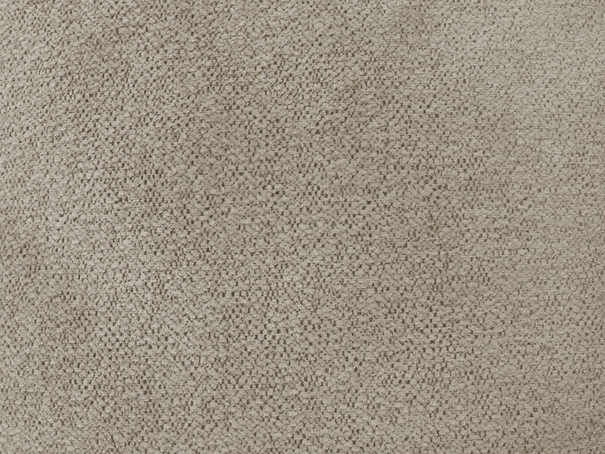 Canapé d'angle convertible coffre ROXELANE tissu chiné avec pouf