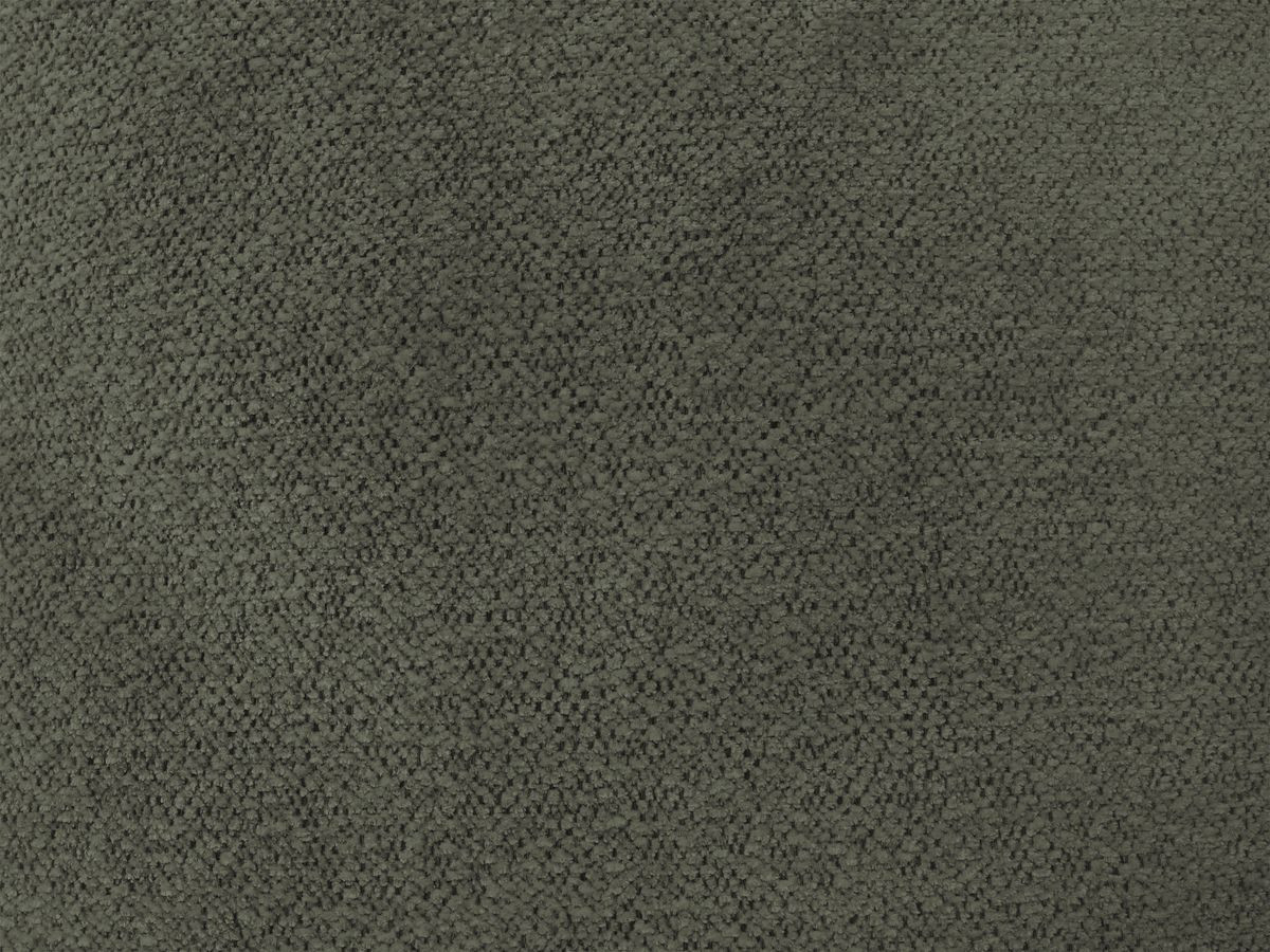 Canapé d'angle convertible coffre ROXELANE tissu chiné avec pouf