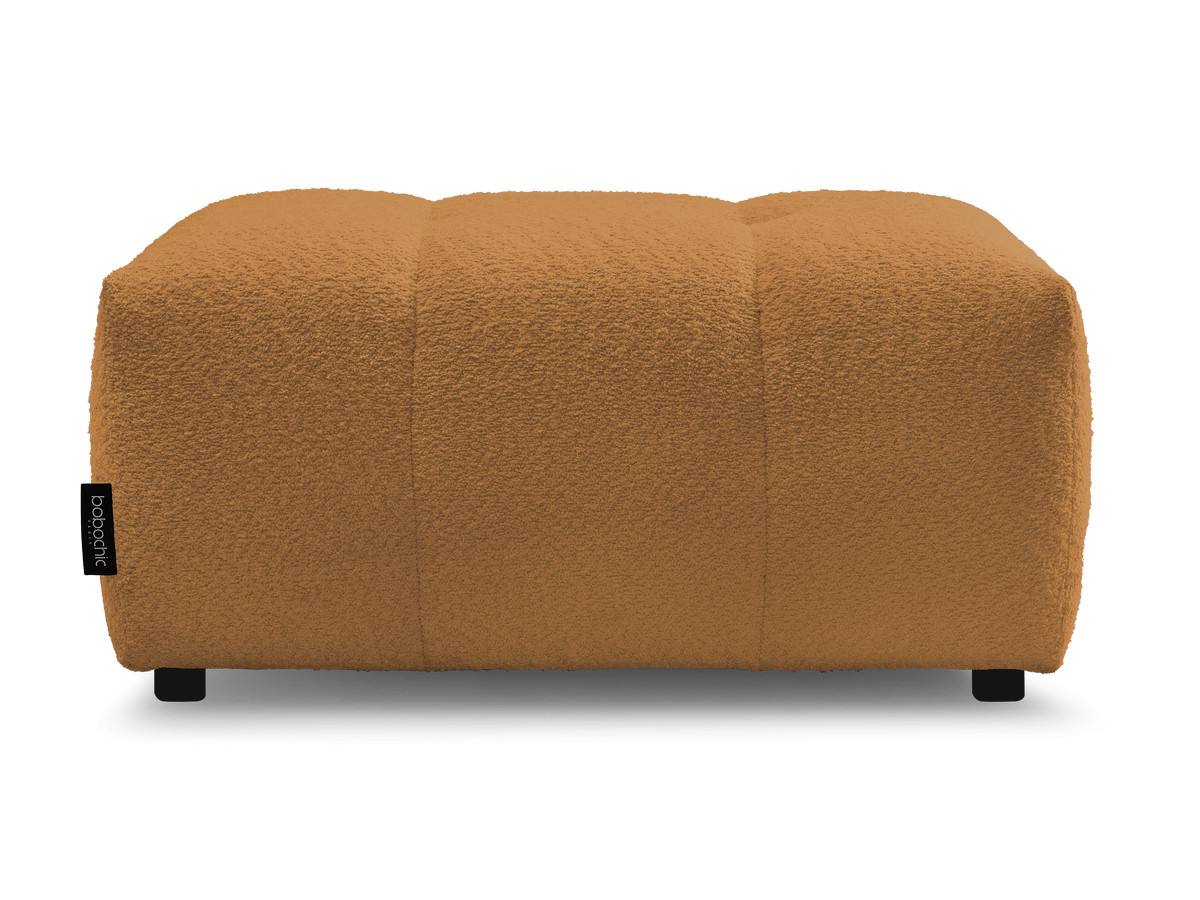 Pouf ROXELANE tissu bouclette