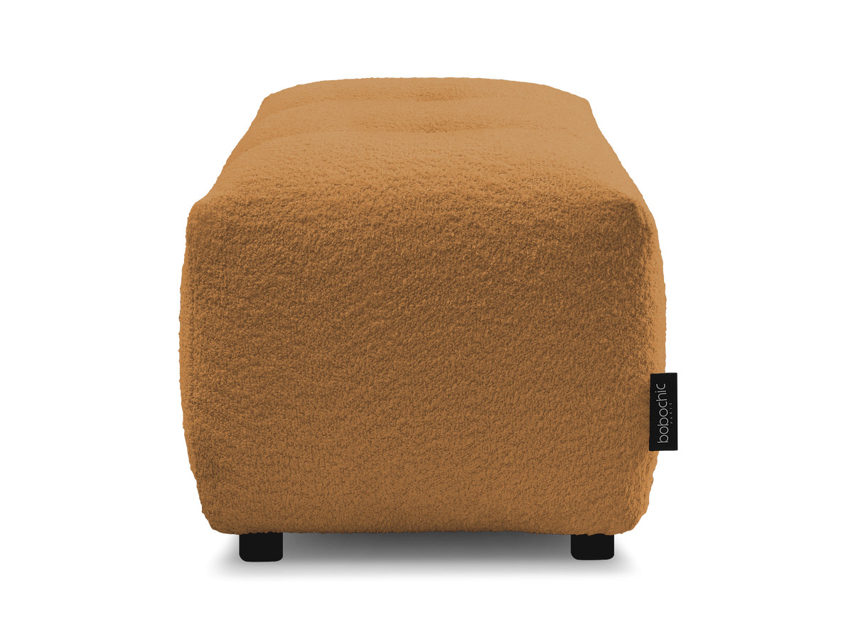 Pouf ROXELANE tissu bouclette